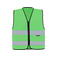 Chaleco reflectante unisex Cologne. Color verde neón.