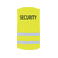 Chaleco reflectante unisex Safety Vest. Color amarillo.