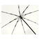 Paraguas mini Jumbomagic Windfighter 2.0. Color blanco natural ws.