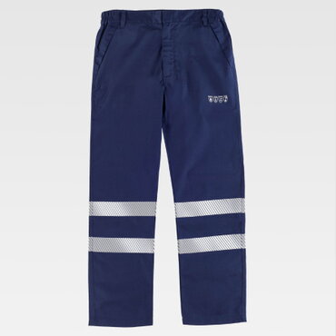 Pantalón ignífugo, antiestático con reflectantes unisex B1477