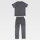 Conjunto sanitario unisex B9130. Color gris.