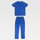 Conjunto sanitario unisex B9130. Color azul ina.