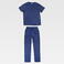 Conjunto sanitario unisex B9130. Color azul marino.