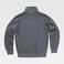Chaqueta softshell tejido elástico bidireccional unisex B9135. Color gris.