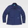 Chaqueta softshell tejido elástico bidireccional mujer B9136. Color azul marino.