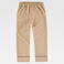Pantalón tobillero mujer B9520. Color marrón beige/negro.