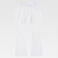 Pantalón de campana mujer B9522. Color blanco.