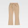 Pantalón de campana mujer B9522. Color marrón beige.