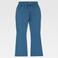 Pantalón de campana mujer B9522. Color turquesa oscuro.