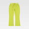 Pantalón de campana mujer B9522. Color verde lima.