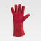 Pack 12 Uds Guantes riesgos mecánicos G2501. Color rojo.