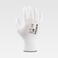 Pack 12 Uds Guantes con revestimiento de poliuretano G4800. Color blanco/blanco.