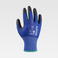 Pack 12 Uds Guantes con revestimiento de poliuretano G4801. Color azul ina/negro.