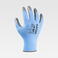 Pack 12 Uds Guantes con revestimiento de nitrilo G5000. Color azul celeste/gris.