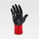 Pack 12 Uds Guantes con revestimiento de nitrilo G5000. Color rojo/negro.