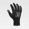 Pack 12 Uds Guantes con revestimiento de nitrilo G5000. Color negro/negro.
