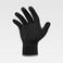 Pack 12 Uds Guantes con revestimiento de nitrilo microposoro G5010. Color negro/negro.