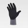 Pack 12 Uds Guantes con revestimiento de nitrilo microposoro G5020. Color gris/negro.