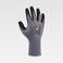 Pack 12 Uds Guantes con revestimiento de nitrilo microposoro G5020. Color gris/negro.