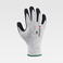 Pack 12 Uds Guantes con revestimiento de nitrilo microposoro G5511. Color gris/negro.