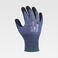 Pack 12 Uds Guantes con revestimiento de nitrilo microposoro G5520. Color azul/negro.
