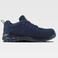 Zapatilla combinada P3015. Color azul marino/negro.