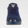 Zapatilla combinada P3015. Color azul marino/negro.