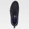 Zapatilla combinada P3015. Color negro/gris.