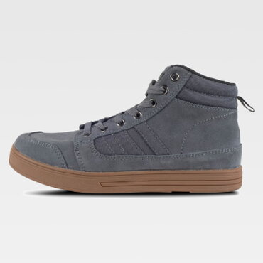 Zapatilla alta serraje P4019