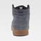 Zapatilla alta serraje P4019. Color gris.