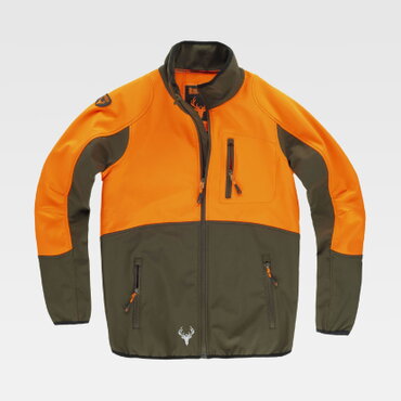 Chaqueta softshell outdoor combinada unisex S8634