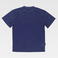 Camiseta de trabajo poliester unisex WF3216. Color azul marino/naranja fluor.