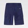 Pantalón de trabajo corto multibolsillos unisex WF3217. Color azul marino/naranja fluor.
