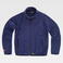 Chaqueta softshell con tejido elástico unisex WF3230. Color azul marino/naranja fluor.