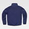 Chaqueta softshell con tejido elástico unisex WF3230. Color azul marino/naranja fluor.