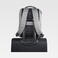 Mochila de negocios WFA432. Color gris jaspeado.