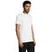 Camiseta de cuello redondo unisex Titan. Color blanco 2.