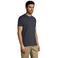 Camiseta de cuello redondo unisex Titan. Color gris 2.
