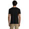 Camiseta de cuello redondo unisex Titan. Color negro 2.