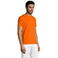 Camiseta de cuello redondo unisex Titan. Color naranja 2.