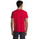Camiseta de cuello redondo unisex Titan. Color rojo 2.