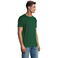Camiseta de cuello redondo unisex Titan. Color verde oscuro 2.