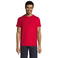 Camiseta de cuello redondo unisex Titan. Color rojo 2.