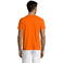 Camiseta de cuello redondo unisex Titan. Color naranja 2.