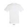 Camiseta de cuello redondo unisex Titan. Color blanco 2.