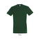 Camiseta de cuello redondo unisex Titan. Color verde oscuro 2.