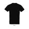 Camiseta de cuello redondo unisex Titan. Color negro 2.