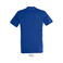 Camiseta de cuello redondo unisex Titan. Color azul real 3.