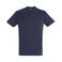 Camiseta de cuello redondo unisex Titan. Color marino francés 2.