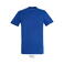 Camiseta de cuello redondo unisex Titan. Color azul real 3.